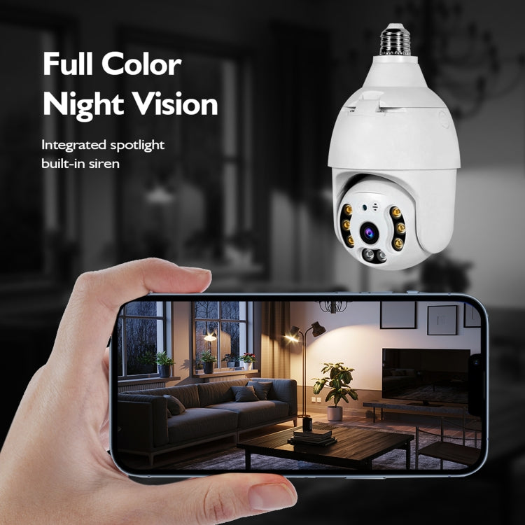 DP18 3.0MP Smart WiFi 1080P HD Outdoor Network Light Bulb Camera, Support Infrared Night Vision & Motion Detection & TF Card, DP18 DP18 3.0MP Smart WiFi 1080P HD Outdoor Network Light Bulb Camera, Support Infrared Night Vision & Motion Detection & TF Card, DP18